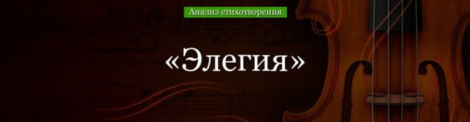 «Элегия» анализ стихотворения Некрасова по плану кратко – идея, жанр, средства выразительности